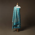 Banarasi weaving chiniya silk 3pc unstitched dress material