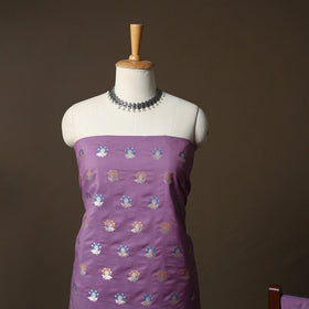 Banarasi weaving chiniya silk 3pc unstitched dress material