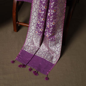 Banarasi weaving chiniya silk 3pc unstitched dress material