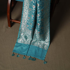 Banarasi weaving chiniya silk 3pc unstitched dress material