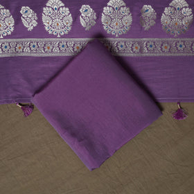 Banarasi weaving chiniya silk 3pc unstitched dress material