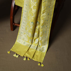 Banarasi weaving chiniya silk 3pc unstitched dress material