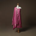 Banarasi weaving katan dupion silk 3pc unstitched dress