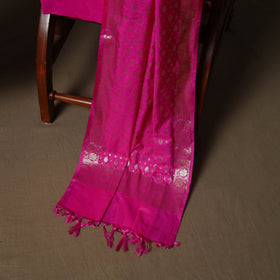 Banarasi weaving katan dupion silk 3pc unstitched dress