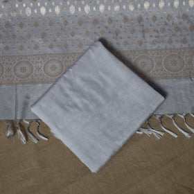 Banarasi weaving katan dupion silk 3pc unstitched dress