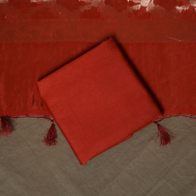 Banarasi weaving silk 3pc unstitched dress material suit