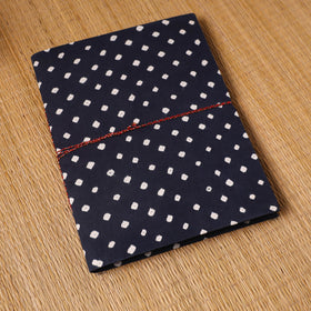 Bandhani fabric cover handmade paper photo album (12 x 10