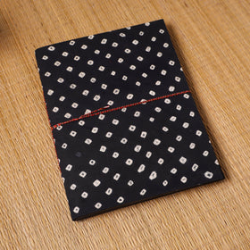 Bandhani fabric cover handmade paper photo album (12 x 10