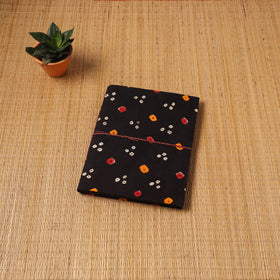 Bandhani fabric cover handmade paper photo album (12 x 10