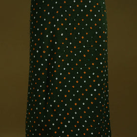 Bandhani patchwork cotton unstitched kurta material (3m) 04