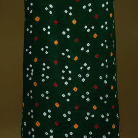 Bandhani patchwork cotton unstitched kurta material (3m) 08