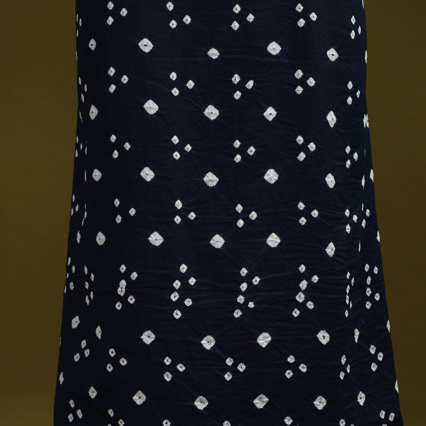 Bandhani patchwork cotton unstitched kurta material (3m) 10