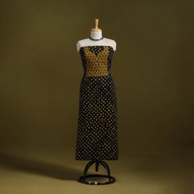 Bandhani patchwork cotton unstitched kurta material (3m) 11