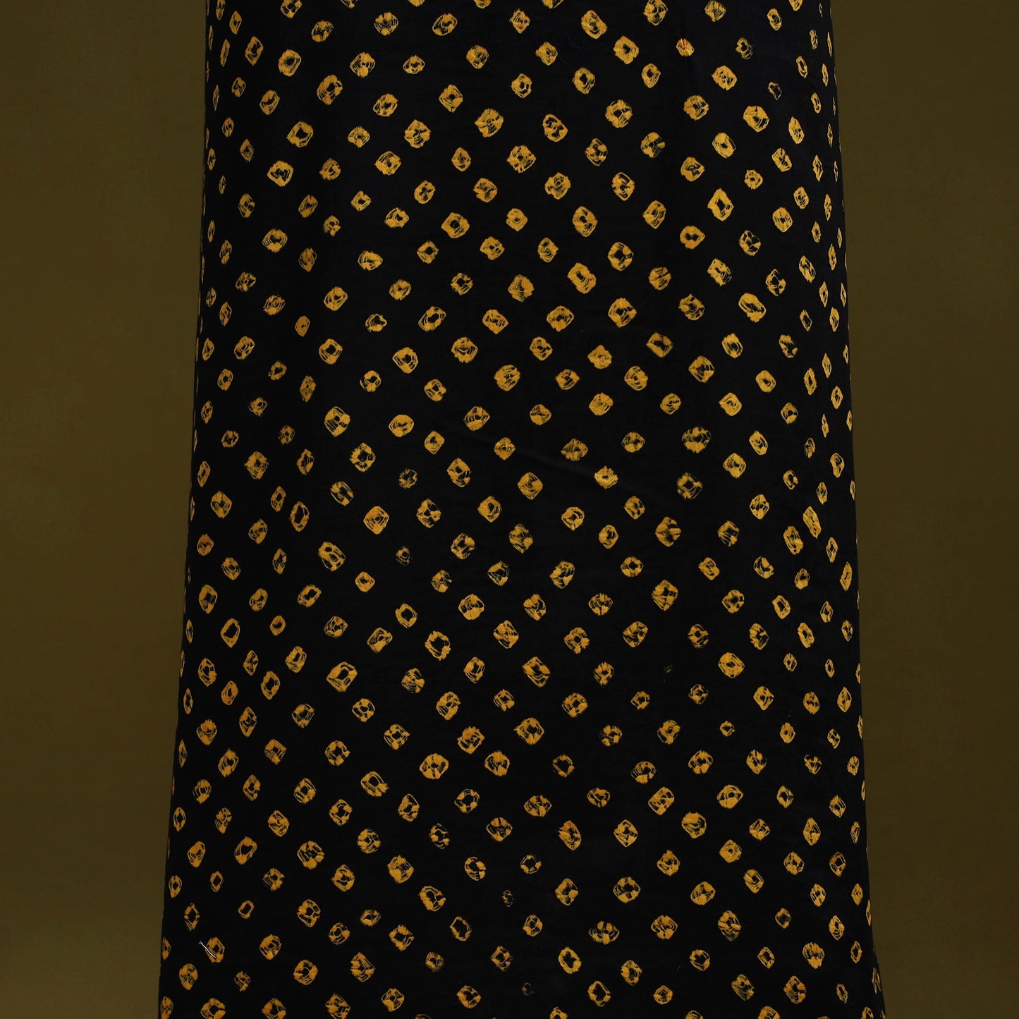 Bandhani patchwork cotton unstitched kurta material (3m) 11