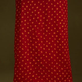 Bandhani patchwork cotton unstitched kurta material (3m) 13
