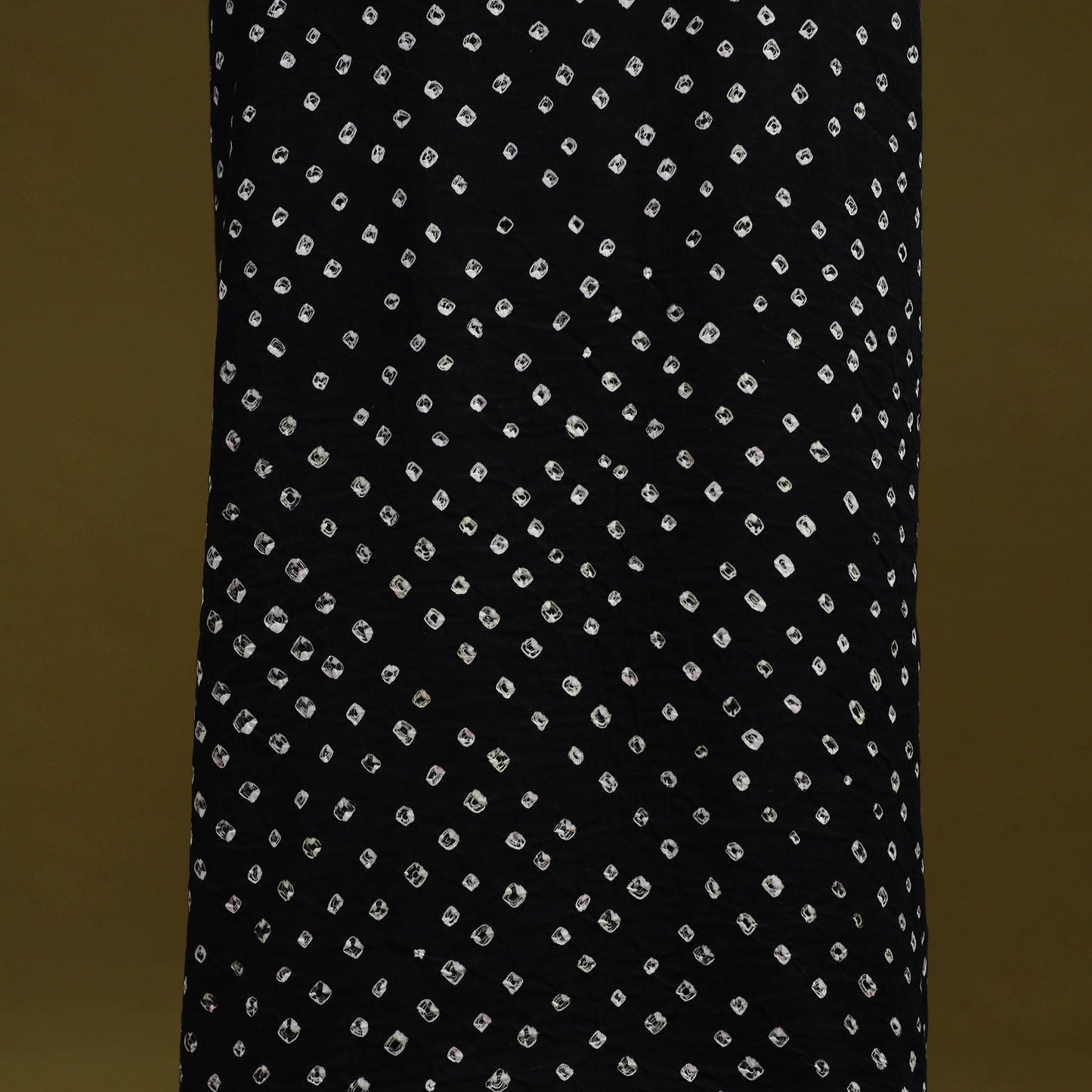 Bandhani patchwork cotton unstitched kurta material (3m) 14