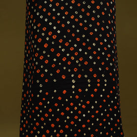 Bandhani patchwork cotton unstitched kurta material (3m) 15