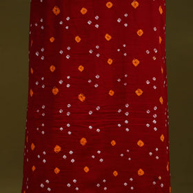 Bandhani patchwork cotton unstitched kurta material (3m) 21