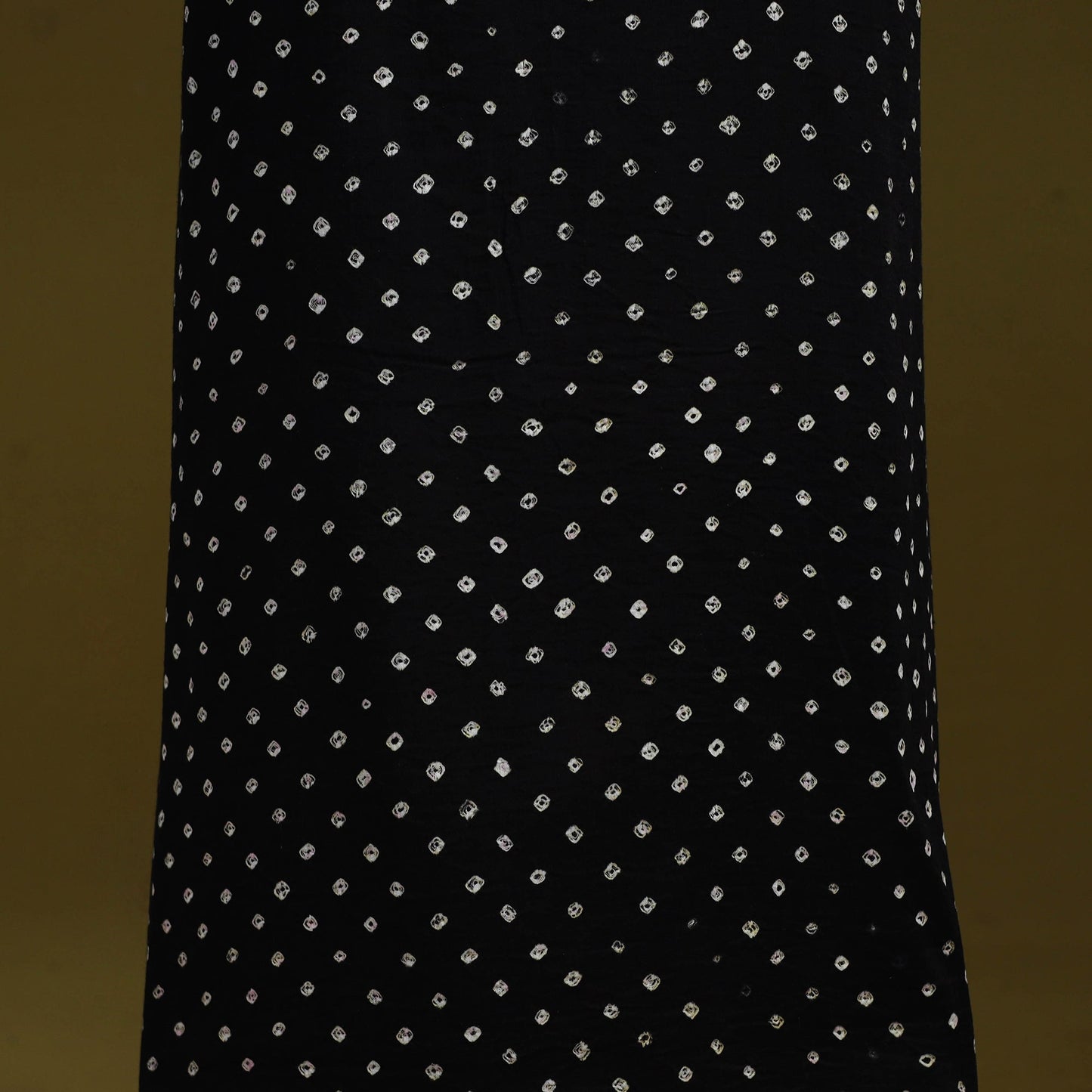 Bandhani patchwork cotton unstitched kurta material (3m) 25