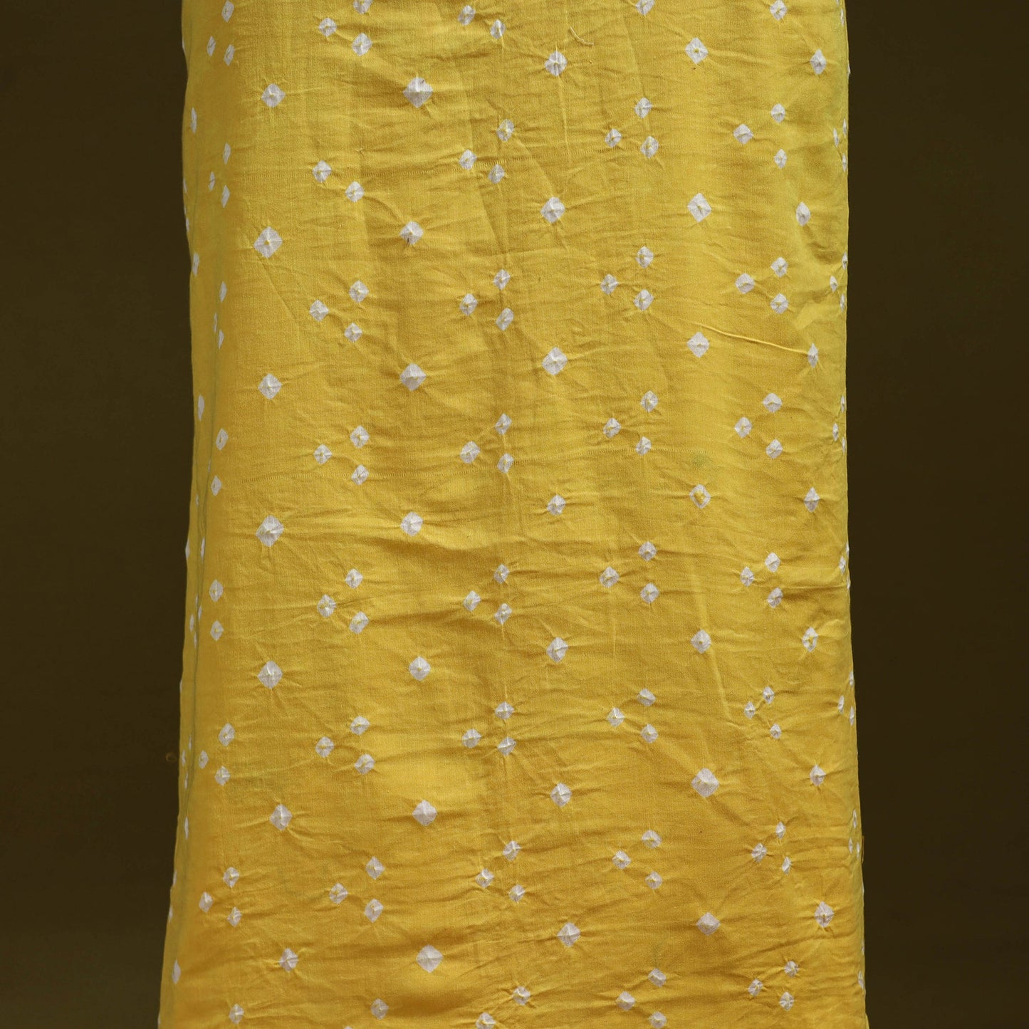 Bandhani patchwork cotton unstitched kurta material (3m) 26