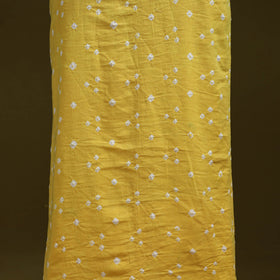 Bandhani patchwork cotton unstitched kurta material (3m) 26