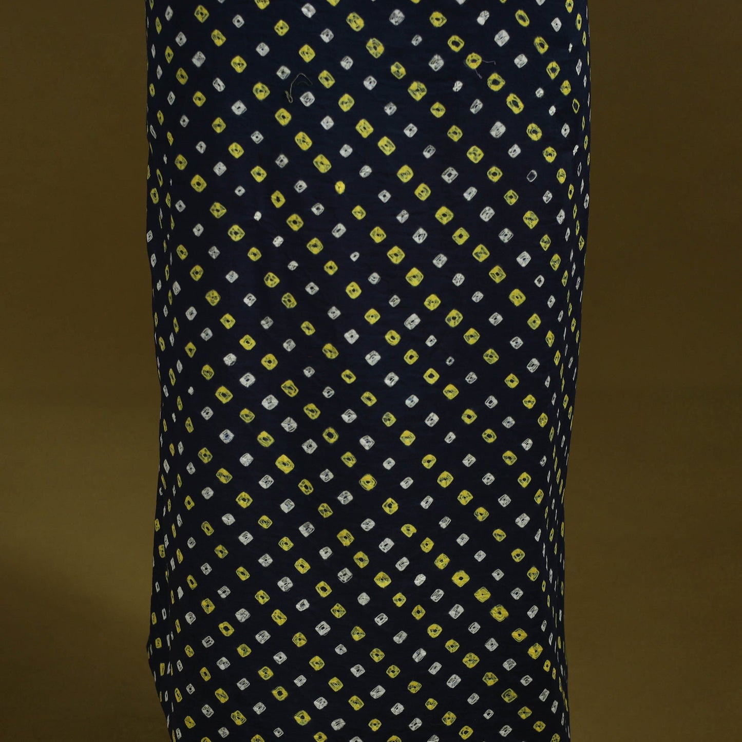 Bandhani patchwork cotton unstitched kurta material (3m) 34