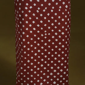 Bandhani patchwork cotton unstitched kurta material (3m) 35