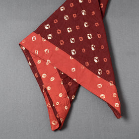  Bandhani Tie-Dye Cotton Bandana 