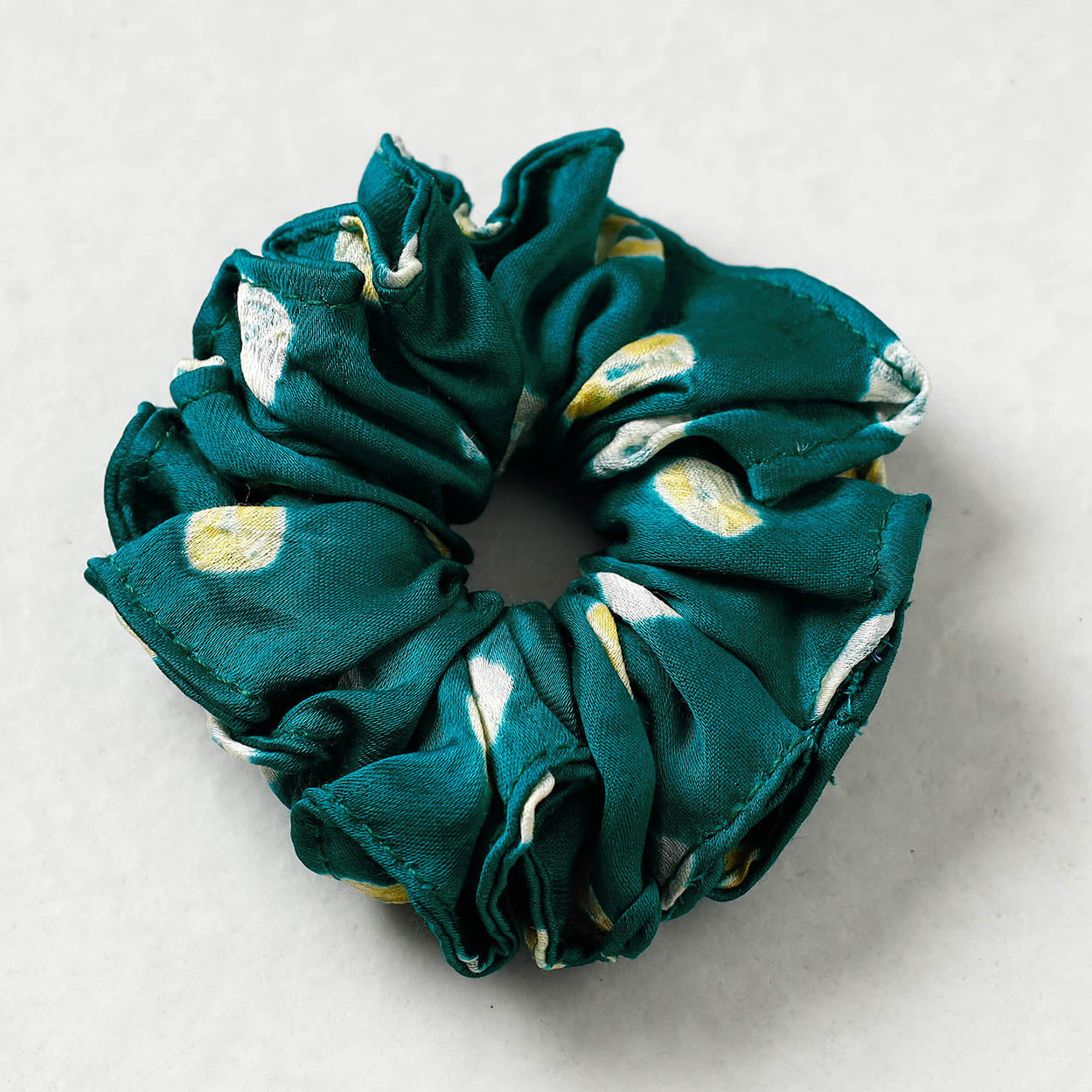  Bandhani Tie-Dye Cotton Elastic Rubber Band/Scrunchie 