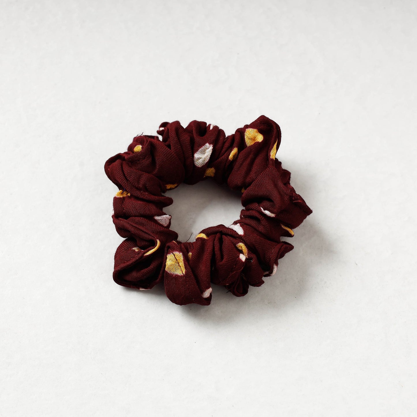  Bandhani Tie-Dye Cotton Elastic Rubber Band/Scrunchie 