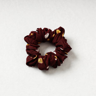  Bandhani Tie-Dye Cotton Elastic Rubber Band/Scrunchie 