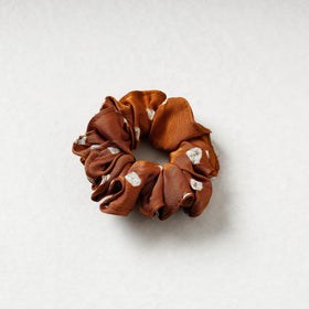  Bandhani Tie-Dye Cotton Elastic Rubber Band/Scrunchie 