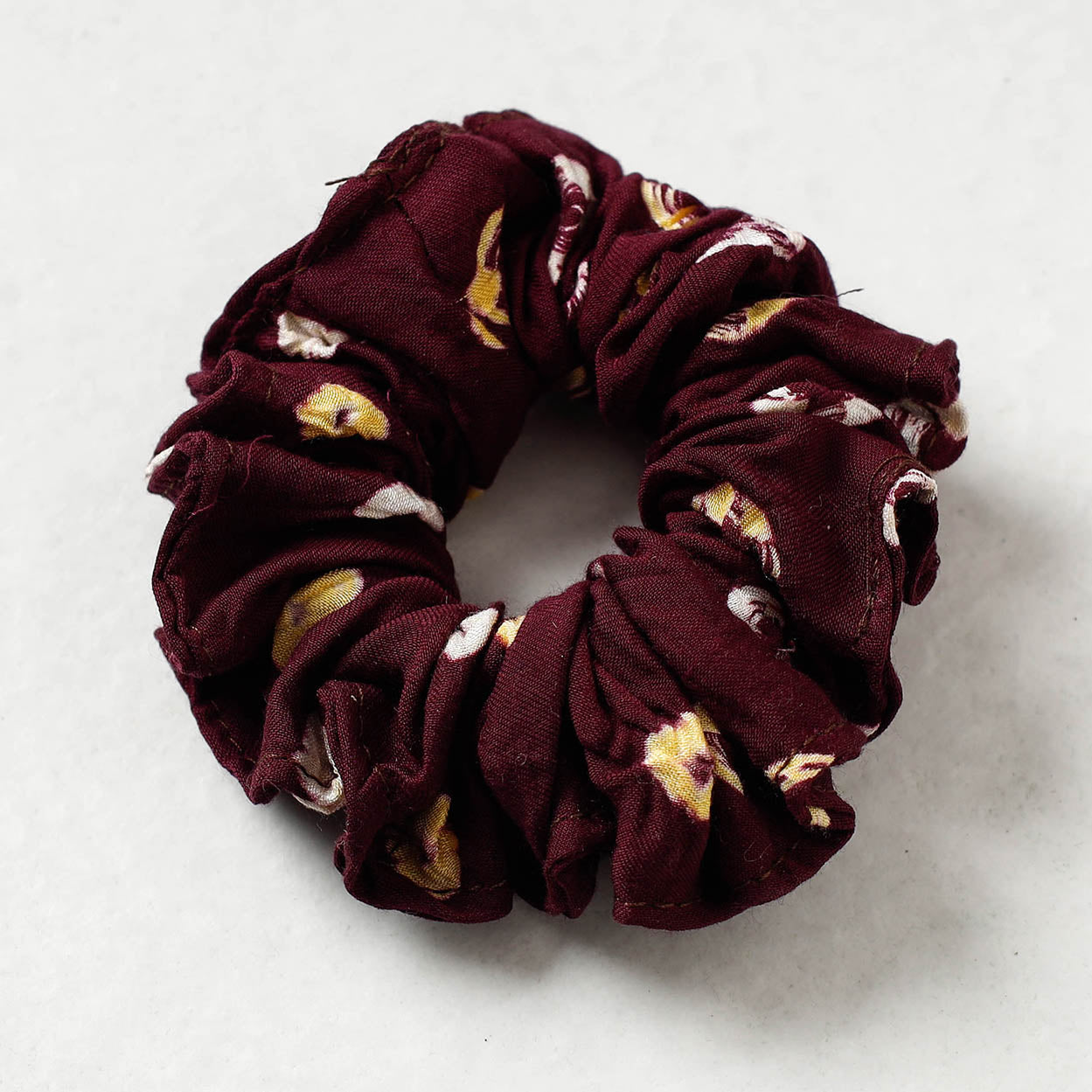  Bandhani Tie-Dye Cotton Elastic Rubber Band/Scrunchie 