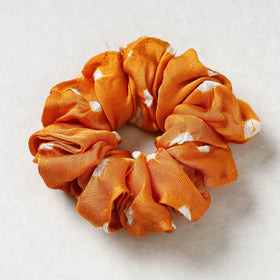  Bandhani Tie-Dye Cotton Elastic Rubber Band/Scrunchie 