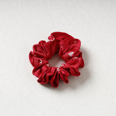  Bandhani Tie-Dye Cotton Elastic Rubber Band/Scrunchie 