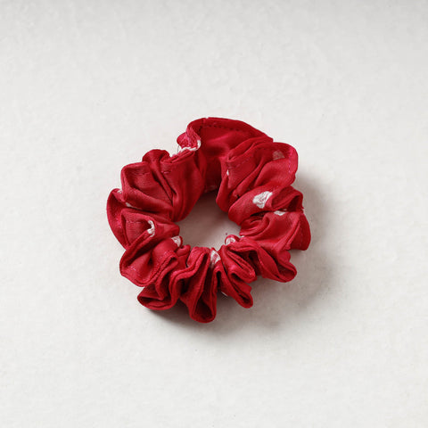  Bandhani Tie-Dye Cotton Elastic Rubber Band/Scrunchie 