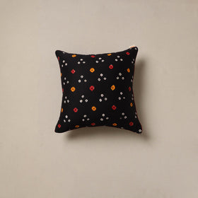 Bandhani tie-dye cushion cover 02 - handcrafted
