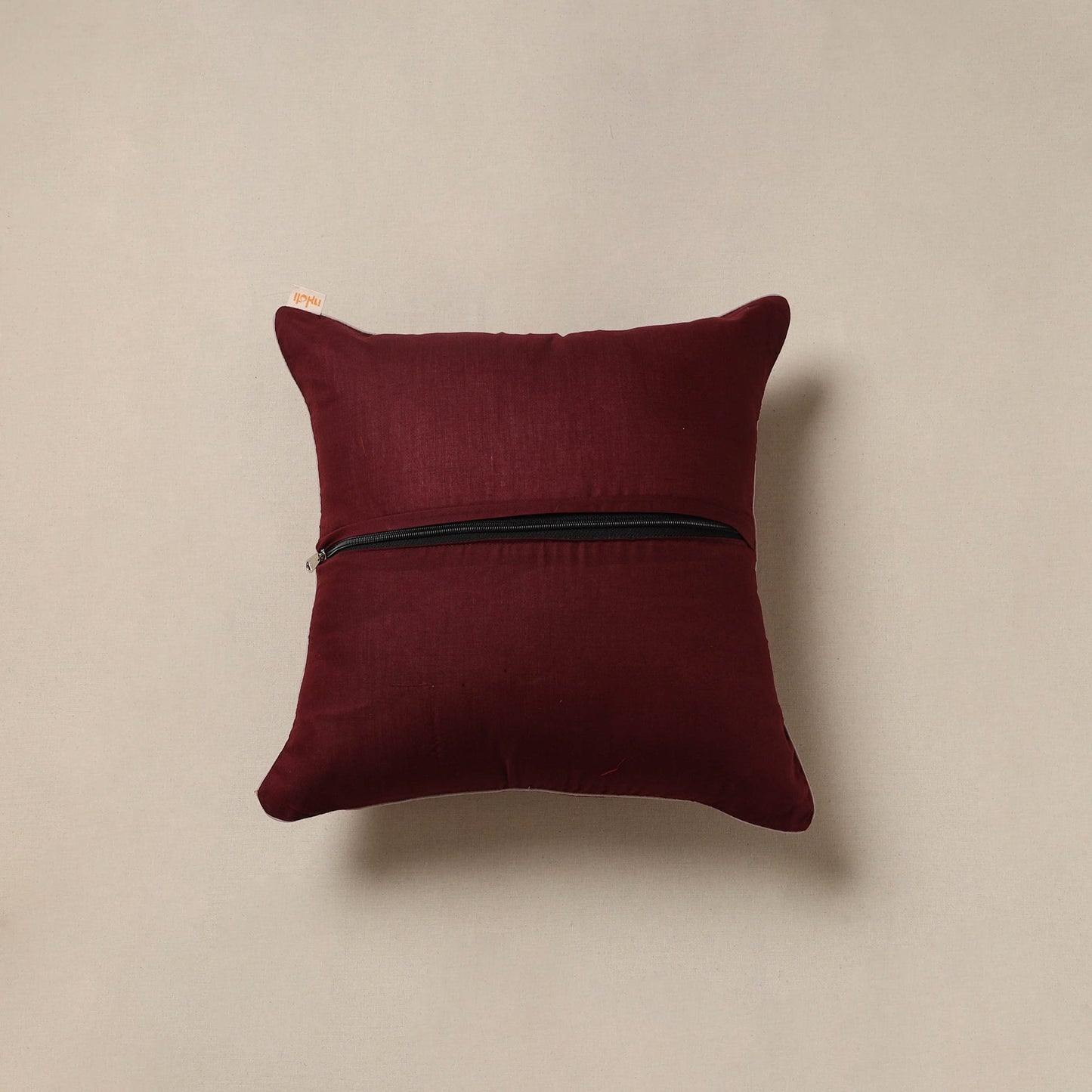 Bandhani tie-dye cushion cover 133 - handcrafted