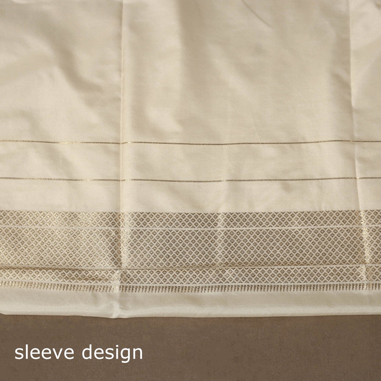 Bangalore silk paithani 3pc unstitched dress material 07