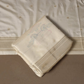 Bangalore silk paithani 3pc unstitched dress material 07