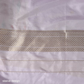 Bangalore silk paithani 3pc unstitched dress material 09