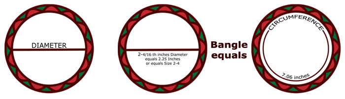 Bangle size chart