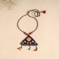 Banjara embroidery mirror & bead work handmade necklace 01