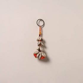 Banjara handmade shell work keychain 02 - handcrafted