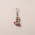 Banjara handmade shell work keychain 03 - handcrafted