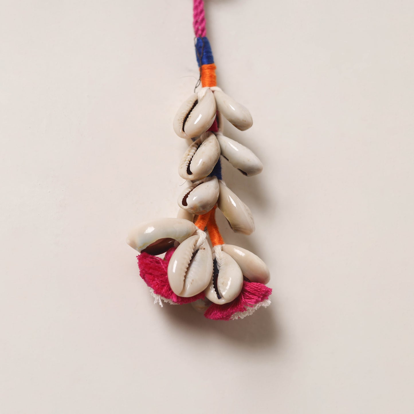 Banjara handmade shell work keychain 03 - handcrafted