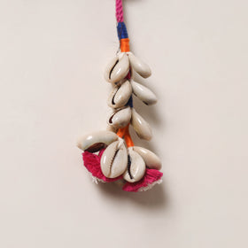 Banjara handmade shell work keychain 03 - handcrafted