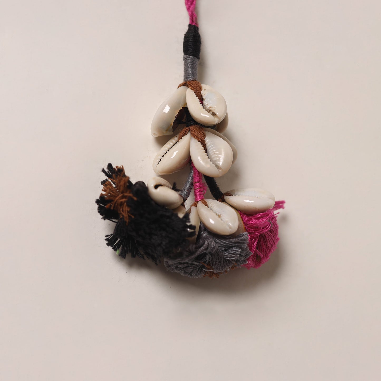 Banjara handmade shell work keychain 04 - handcrafted