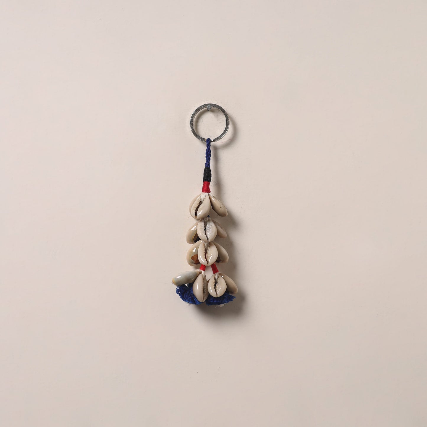 Banjara handmade shell work keychain 05 - handcrafted