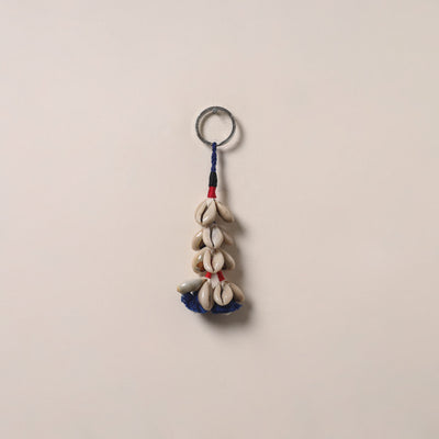 Banjara handmade shell work keychain 05 - handcrafted